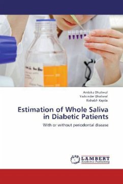 Estimation of Whole Saliva in Diabetic Patients