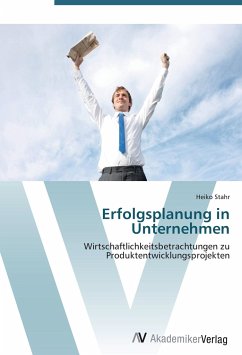 Erfolgsplanung in Unternehmen - Stahr, Heiko