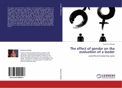 The effect of gender on the evaluation of a leader