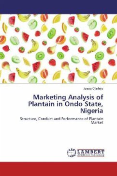 Marketing Analysis of Plantain in Ondo State, Nigeria