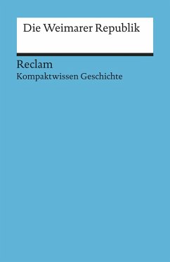 Weimarer Republik - Wunderer, Hartmann
