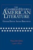 The Cambridge History of American Literature: Volume 1, 1590-1820