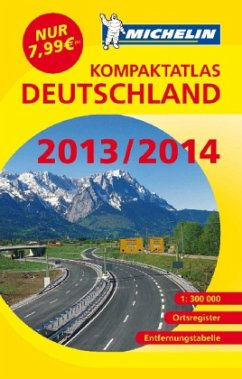 Cover Michelin Kompaktatlas Deutschland 2013/2014