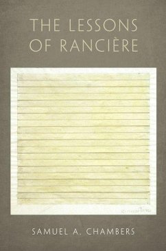 The Lessons of Rancière - Chambers, Samuel A