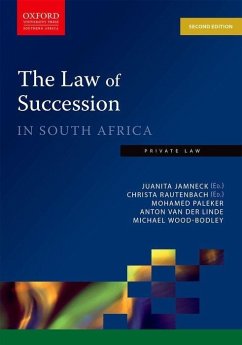 The Law of Succession in South Africa - Paleker, Mohammed; Linde, Anton van der; Wood-Bodley, Michael