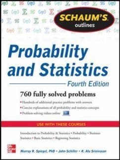 Schaum's Outline of Probability and Statistics - Schiller, John; Srinivasan, R. Alu; Srinivasan, R.