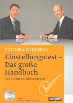 Einstellungstest - Das große Handbuch, m. CD-ROM - Püttjer, Christian; Schnierda, Uwe