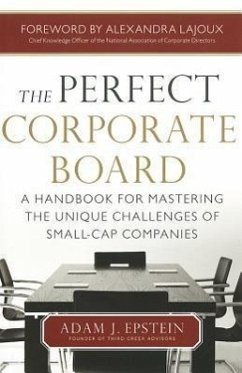 The Perfect Corporate Board - Epstein, Adam