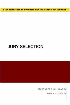 Jury Selection - Bull Kovera, Margaret; Cutler, Brian L