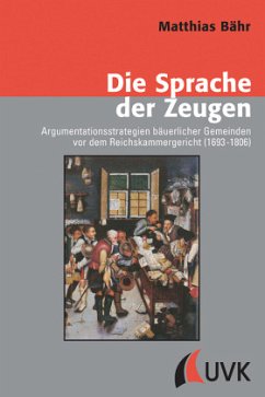 Die Sprache der Zeugen - Bähr, Matthias