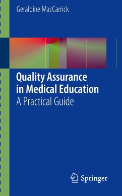 Quality Assurance in Medical Education - MacCarrick, Geraldine