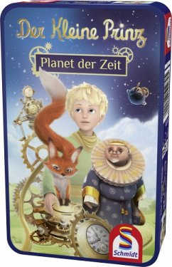 Schmidt Spiele 51270 - Der kleine Prinz: Planet der Zeit, Metalldose