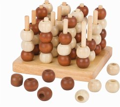 Goki HS058 - 3-D Spiel Tic Tac Toe