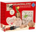 PEBARO Bastelset Brandmalerei Brandmal-Geschenk-Set inkl. Holz