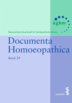 Documenta Homoeopathica - Österreichische Gesellschaft für Homöopathische Medizin