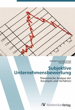 Subjektive Unternehmensbewertung - Locarek-Junge, Hermann;Ehnert, Thoralf