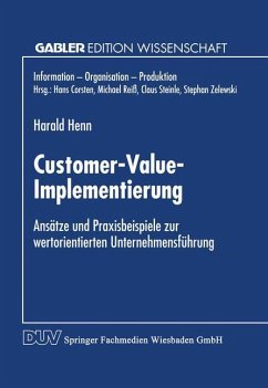 Customer-Value-Implementierung - Henn, Harald