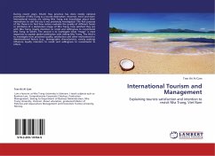 International Tourism and Management International Tourism and Management