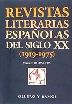 REVISTAS LITERARIAS ESPAÑOLAS S.XX.3 VOL - Barrera, José María