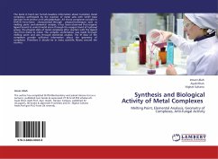 Synthesis and Biological Activity of Metal Complexes - Ullah, Imran;Khan, Ayub;Sultana, Nighat