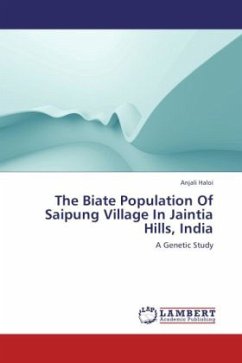 The Biate Population Of Saipung Village In Jaintia Hills, India