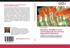 Química Analítica en el curriculum de la carrera Ingeniería Química - Martín, Ana María