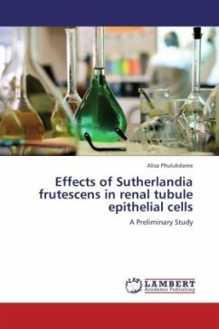 Effects of Sutherlandia frutescens in renal tubule epithelial cells