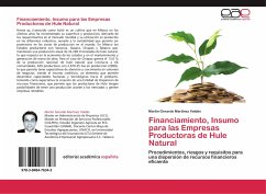 Financiamiento, Insumo para las Empresas Productoras de Hule Natural - Martinez Valdés, Martin Gerardo