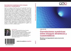 Correlaciones numéricas entre ensayos dinámicos y cuasiestáticos