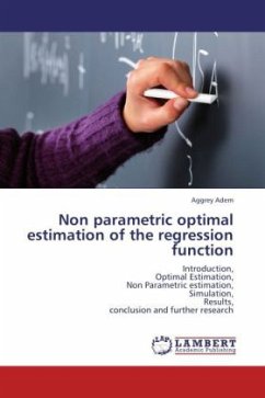 Non parametric optimal estimation of the regression function - Adem, Aggrey