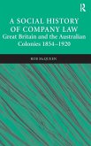 A Social History of Company Law