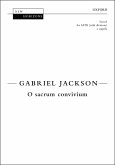 O sacrum convivium for mixed chorus a cappella score