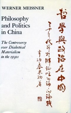 Philosophy and Politics in China - Meissner, Werner