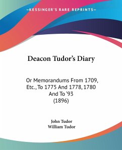 Deacon Tudor's Diary - Tudor, John