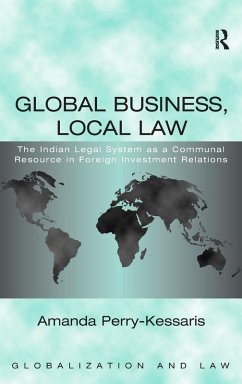 Global Business, Local Law - Perry-Kessaris, Amanda