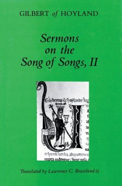 Sermons on the Song of Songs Volume 2 - Gilbert of Hoyland