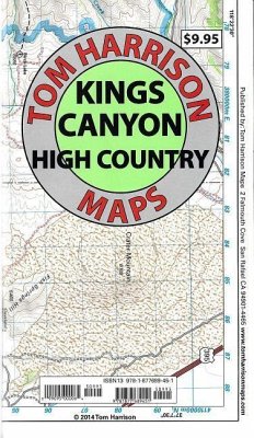 Kings Canyon High Country Trail Map - Harrison, Tom