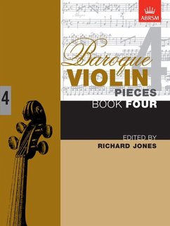 Cover Baroque violin pieces vol.4 for violin and piano