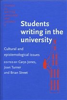 Students Writing in the University - Jones, Carys / Turner, Joan / Street, Brian (eds.)