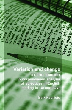 Cover Variation and Change in the Lexicon