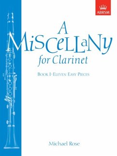 Cover A miscellany for clarinet vol.1 for clarinet and piano 11 easy pieces