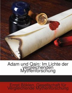 Cover Adam Und Qain: Im Lichte Der Vergleichenden Mythenforschung