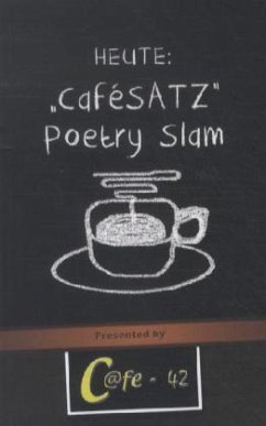 Cover Cafesatz - Poetry slam