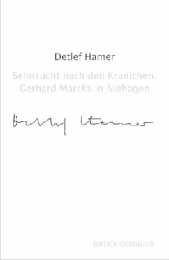 Sehnsucht nach den Kranichen - Hamer, Detlef