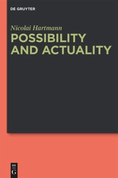 Possibility and Actuality - Hartmann, Nicolai