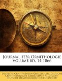 Journal für Ornithologie Volume bd. 14 1866