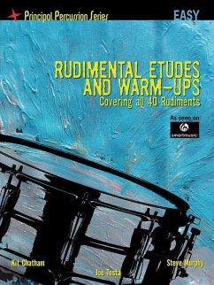 Cover Rudimental Etudes and Warm-Ups Covering All 40 Rudiments