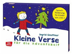Kleine Verse für die Adventszeit - Gnettner, Ingrid