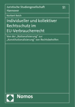 Individueller und kollektiver Rechtsschutz im EU-Verbraucherrecht - Reich, Norbert