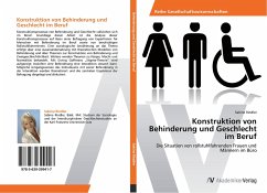 Konstruktion von Behinderung und Geschlecht im Beruf - Rindler, Sabine